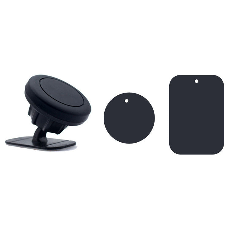 Car Magnetic Phone Mount 360 Degree Rotating Adhesive Base Vehicle GPS Navigation Phone Holder