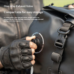 ROCKBROS 30140128 40L Motorcycle Rear Seat Bag Helmet Storage Waterproof Tail Bag
