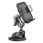 X271 Series Suction Cup Cell Phone Mount 360 Degree Rotation Aluminum Alloy Car Phone Holder for Dashboard Windshield