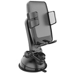 Car Phone Mount 360 Degree Rotation Vacuum Suction One Click Release Stand for Windshield Dashboard