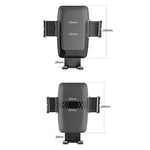 Car Phone Mount 360 Degree Rotation Vacuum Suction One Click Release Stand for Windshield Dashboard