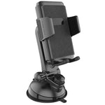 Car Phone Mount 360 Degree Rotation Vacuum Suction One Click Release Stand for Windshield Dashboard