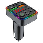 PDF18 PD 25W+QC3.0 Car Charger Bluetooth-compatible MP3 Player Car Charger Adapter Support Hands-Free Calls U-Disk Lossless Sound Quality