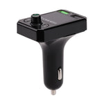 A6 BT FM Transmitter Car Charger with 2 USB Ports Car MP3 Player Supports U Disk, TF Card, Bluetooth-compatible Hands-Free Calling