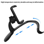 Universal Car Dashboard HUD Clip Phone Holder Rotatable Mobile Phone Stand Bracket with Air Vent Clip