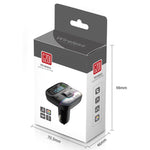 GZ01 Bluetooth-compatible 5.3 Hands-free Call U-disk MP3 Music Player Type-C + Dual USB Car Charger
