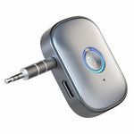 W1 Hands Free AUX Car Bluetooth-compatible Receiver Portable Mini BT 5.3 Receiver Car Audio Adapter