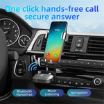 W1 Hands Free AUX Car Bluetooth-compatible Receiver Portable Mini BT 5.3 Receiver Car Audio Adapter