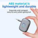 W1 Hands Free AUX Car Bluetooth-compatible Receiver Portable Mini BT 5.3 Receiver Car Audio Adapter