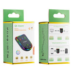 Q6 Portable Mini 2-in-1 Bluetooth-compatible 5.3 MP3 Player Car Audio Adapter Support Receiver / Transmitter