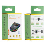 Q7 Bærbar Digital Skærm Bluetooth-kompatibel 5.3 MP3-afspiller 2-i-1 Modtager/Sender Bil Audio Adapter