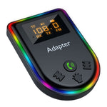 Q7 Bærbar Digital Skærm Bluetooth-kompatibel 5.3 MP3-afspiller 2-i-1 Modtager/Sender Bil Audio Adapter