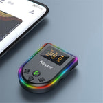 Q7 Bærbar Digital Skærm Bluetooth-kompatibel 5.3 MP3-afspiller 2-i-1 Modtager/Sender Bil Audio Adapter