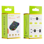 Q4 2-in-1 TX / RX Adapter Bluetooth-compatible 5.3 Car MP3 Player with Light