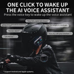 Y10 Motorcycle Helmet Speakers Music Sharing Double Noise Cancellation Helmet Headphone