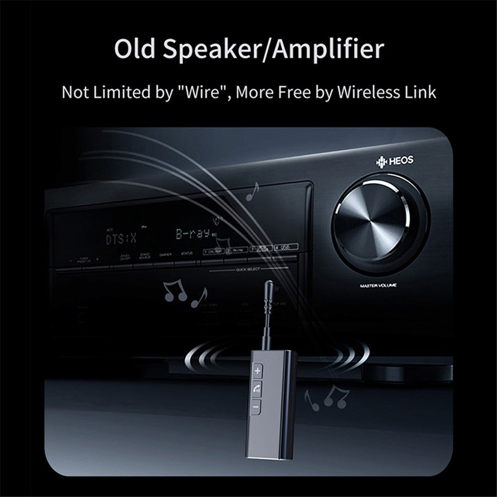GR13 Car Bluetooth-compatible Adapter Power Digital Display Audio Music Wireless Receiver Hands-free Call Adapter