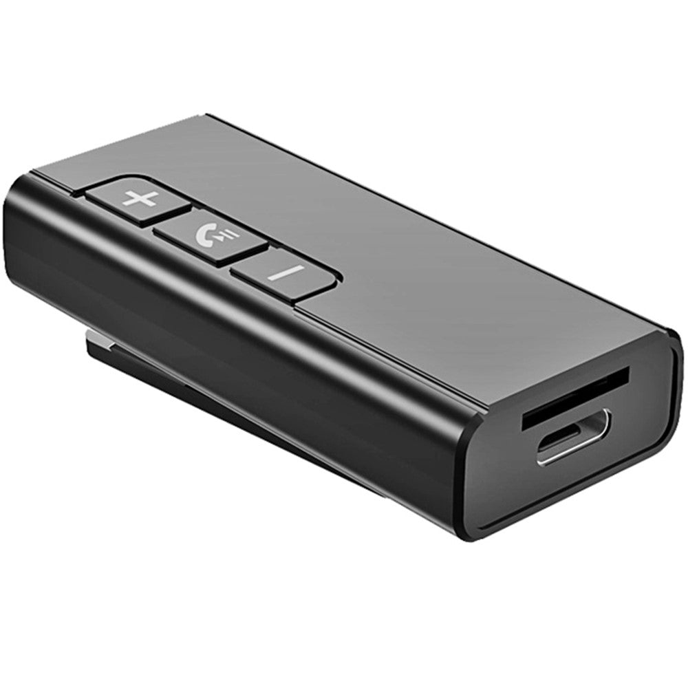 GR13 Car Bluetooth-compatible Adapter Power Digital Display Audio Music Wireless Receiver Hands-free Call Adapter