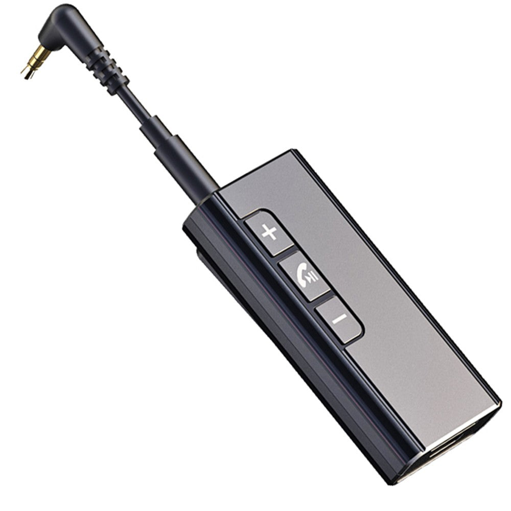 GR13 Car Bluetooth-compatible Adapter Power Digital Display Audio Music Wireless Receiver Hands-free Call Adapter
