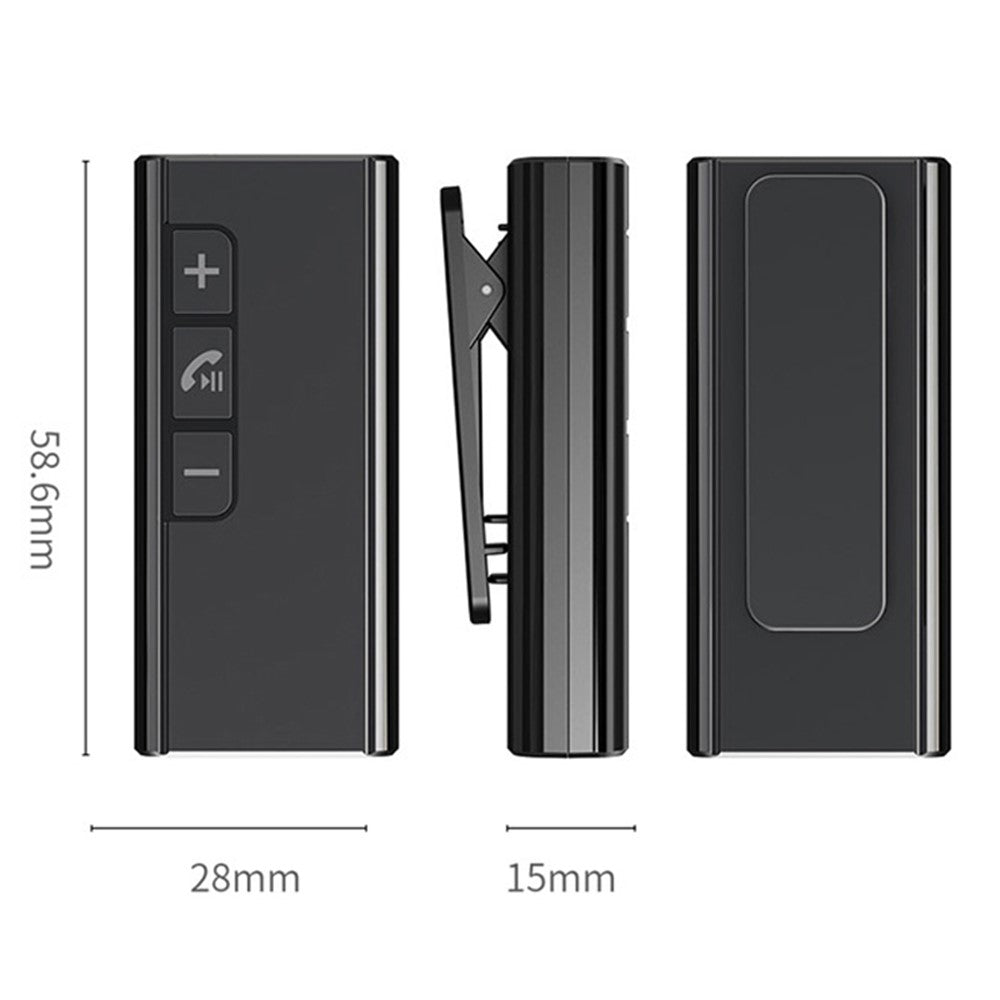 GR13 Car Bluetooth-compatible Adapter Power Digital Display Audio Music Wireless Receiver Hands-free Call Adapter