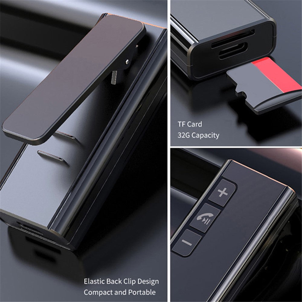 GR13 Car Bluetooth-compatible Adapter Power Digital Display Audio Music Wireless Receiver Hands-free Call Adapter