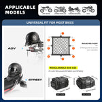 RHINOWALK Motorcycle Helmet Fixing Net Anti-loss Motorbike Tail Helmet Holder Net