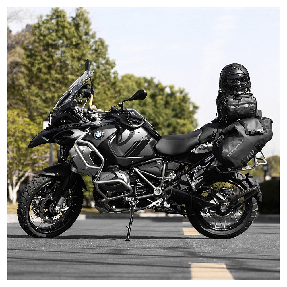 RHINOWALK Motorcycle Helmet Fixing Net Anti-loss Motorbike Tail Helmet Holder Net