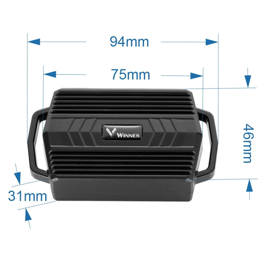 WINNES TK935 Waterproof Tracker Real Time Tracking Locator with Collar (Non-Magnetic)