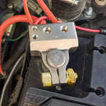 2Pcs Positive and Negative Car Battery Terminal Connectors for Automotive / Marine Battery Clamps
