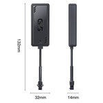 PG07 4G Tracker for Vehicle Motorcycle Car Locator No Charging Required, 2-Wire / without Relay