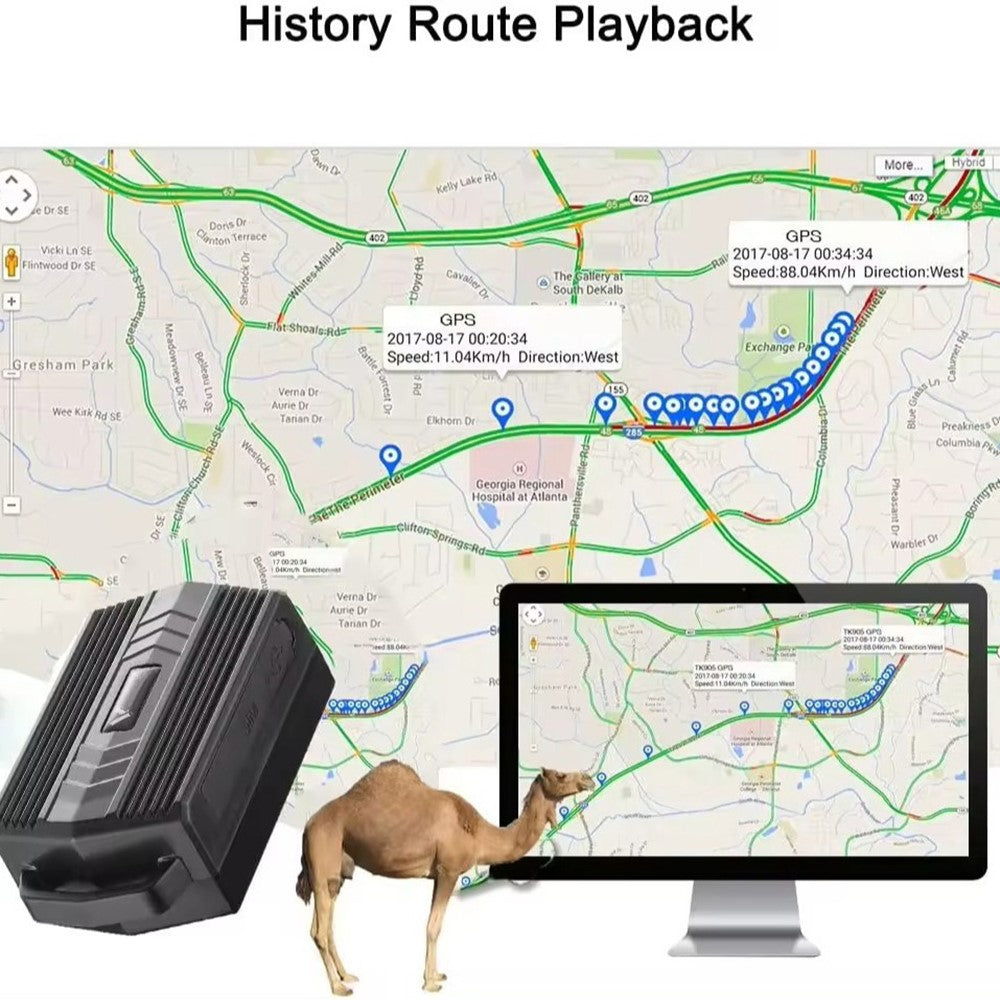 TKSTAR TK935 Anti-lost GPS Animal Tracker 2G Livestock Position Locator for Farm Cow Sheep Horse