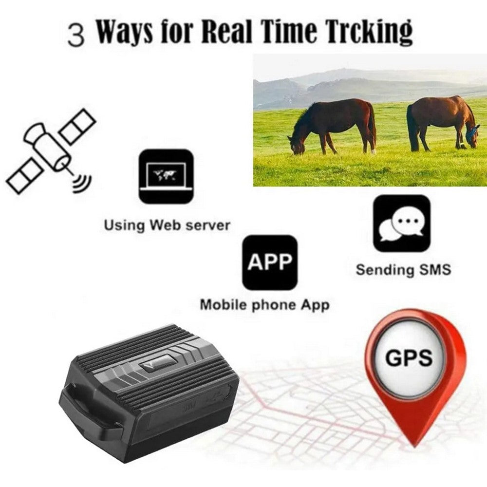 TKSTAR TK935 Anti-lost GPS Animal Tracker 2G Livestock Position Locator for Farm Cow Sheep Horse