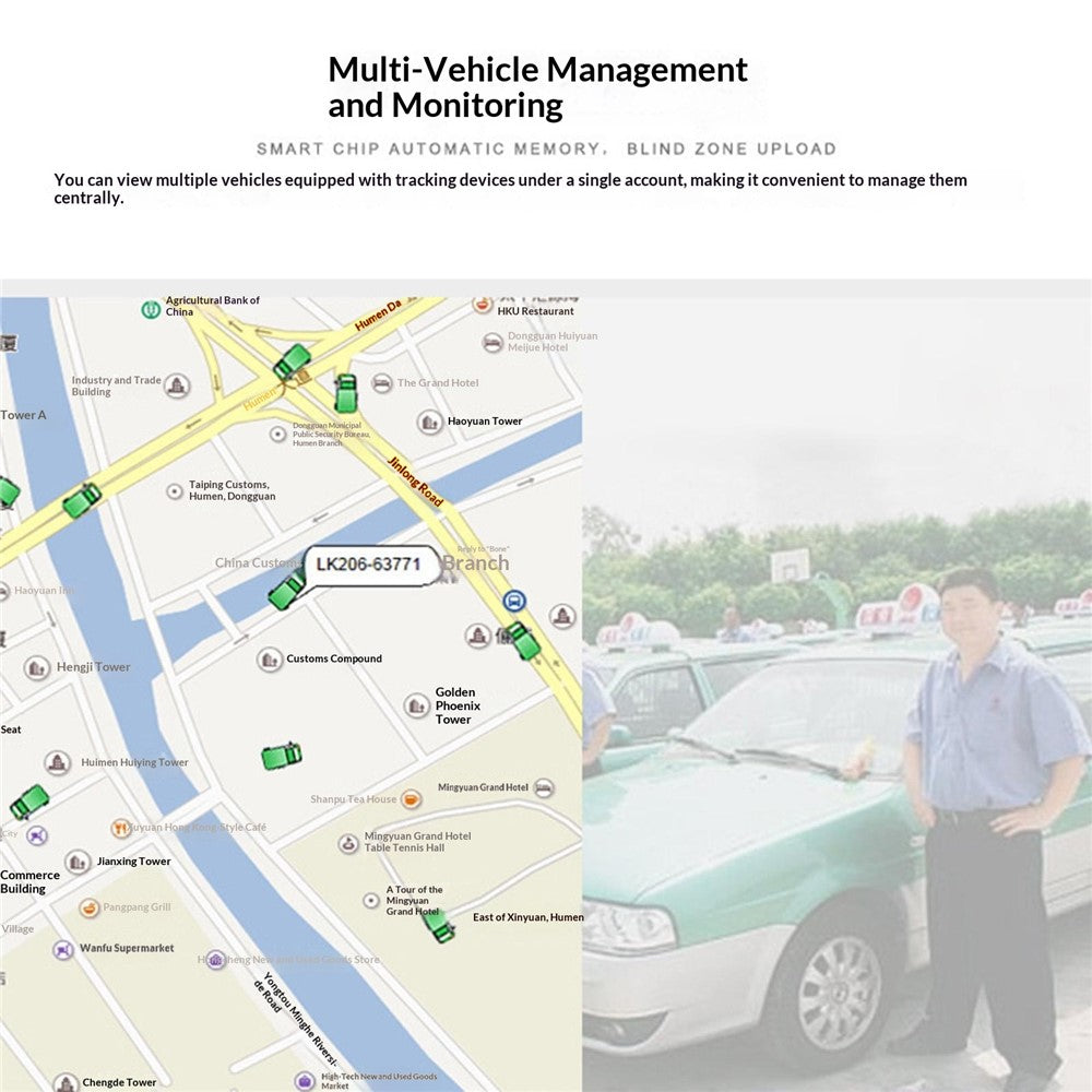 TKSTAR TK918 GPS Tracker Strong Magnet Vehicle Real-time Positioning Fleet Management Long Standby Alarm