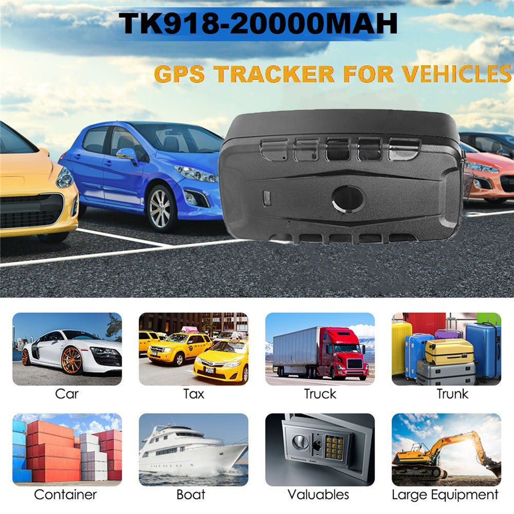 TKSTAR TK918 GPS Tracker Strong Magnet Vehicle Real-time Positioning Fleet Management Long Standby Alarm