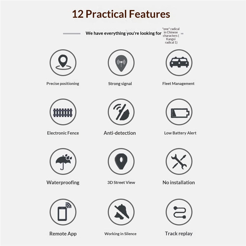 TKSTAR TK918 GPS Tracker Strong Magnet Vehicle Real-time Positioning Fleet Management Long Standby Alarm