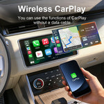 K6 Plus 4 in 1 Wireless CarPlay Adapter USB-A Plug and Play Car Receiver for Wired to Wireless Conversion