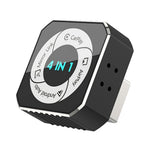 K6 Plus 4 in 1 Wireless CarPlay Adapter USB-A Plug and Play Car Receiver for Wired to Wireless Conversion