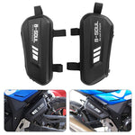 B-SOUL 2Pcs Left and Right Motorcycle Side Bag Waterproof Repair Tools Storage Hard Shell Bag, 2L