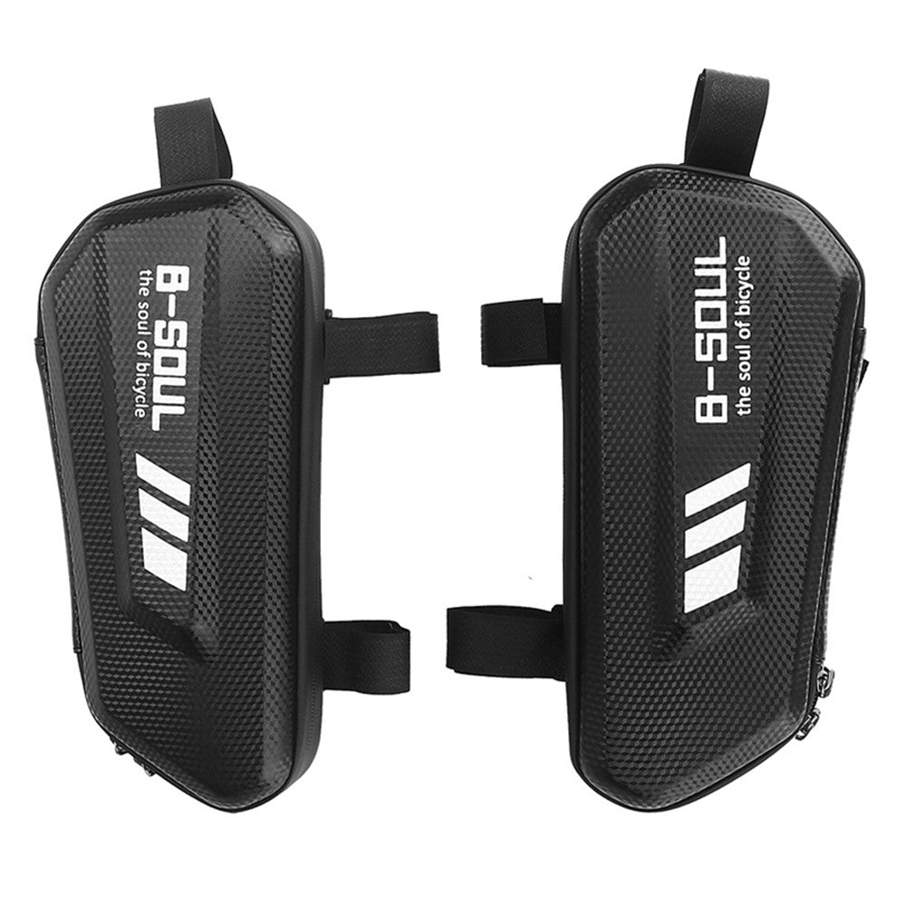 B-SOUL 2Pcs Left and Right Motorcycle Side Bag Waterproof Repair Tools Storage Hard Shell Bag, 2L