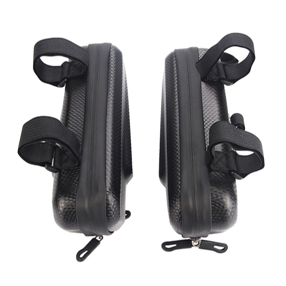 B-SOUL 2Pcs Left and Right Motorcycle Side Bag Waterproof Repair Tools Storage Hard Shell Bag, 2L