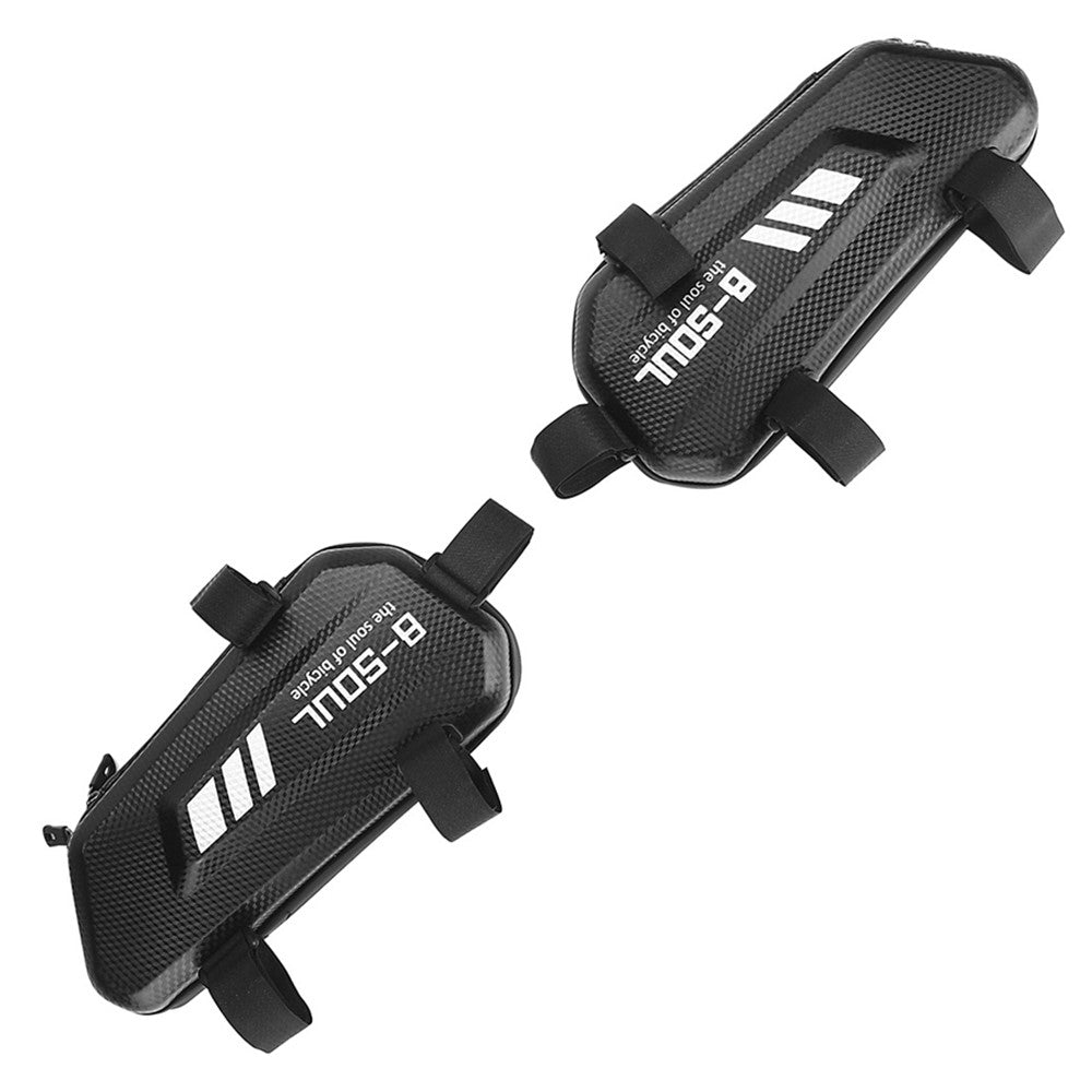 B-SOUL 2Pcs Left and Right Motorcycle Side Bag Waterproof Repair Tools Storage Hard Shell Bag, 2L