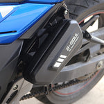 B-SOUL 2Pcs Left and Right Motorcycle Side Bag Waterproof Repair Tools Storage Hard Shell Bag, 2L