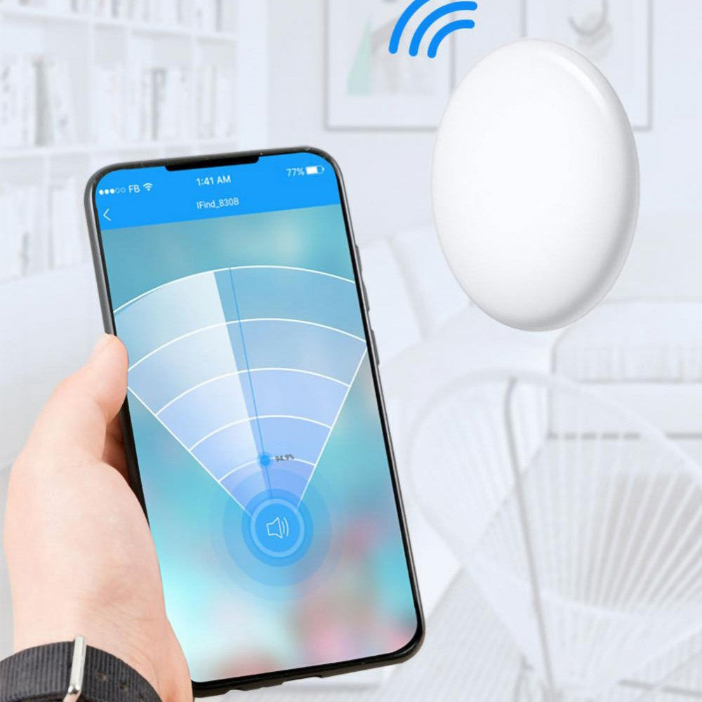 Air Bluetooth-compatible 4.0 Positioning Device Mini Smart Locator Anti-Lost Tracker Keys Finder Compatible with iOS  /  Android