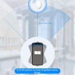 Air Bluetooth-compatible 4.0 Positioning Device Mini Smart Locator Anti-Lost Tracker Keys Finder Compatible with iOS  /  Android