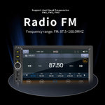 F710C Car Stereo Receiver 7'' Bluetooth-compatible Hands-Free Car Radio FM Receiver MP5 Car Player