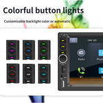 F710C Car Stereo Receiver 7'' Bluetooth-compatible Hands-Free Car Radio FM Receiver MP5 Car Player