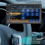 F710C Car Stereo Receiver 7'' Bluetooth-compatible Hands-Free Car Radio FM Receiver MP5 Car Player