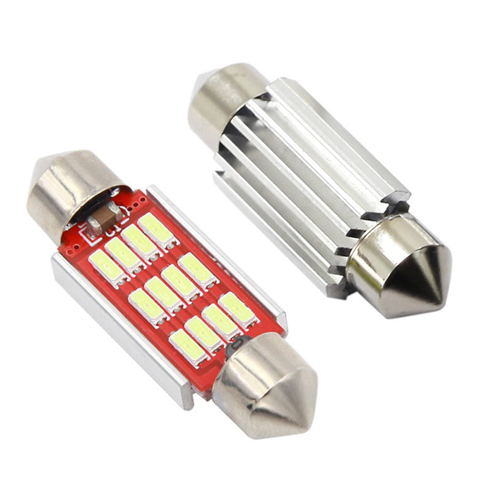 10 stk. LED-loftlamper til bilinteriør, læselys, 160 LM 6000 K, auto-rum, kuppellampe