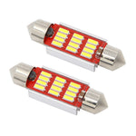 10 stk. LED-loftlamper til bilinteriør, læselys, 160 LM 6000 K, auto-rum, kuppellampe