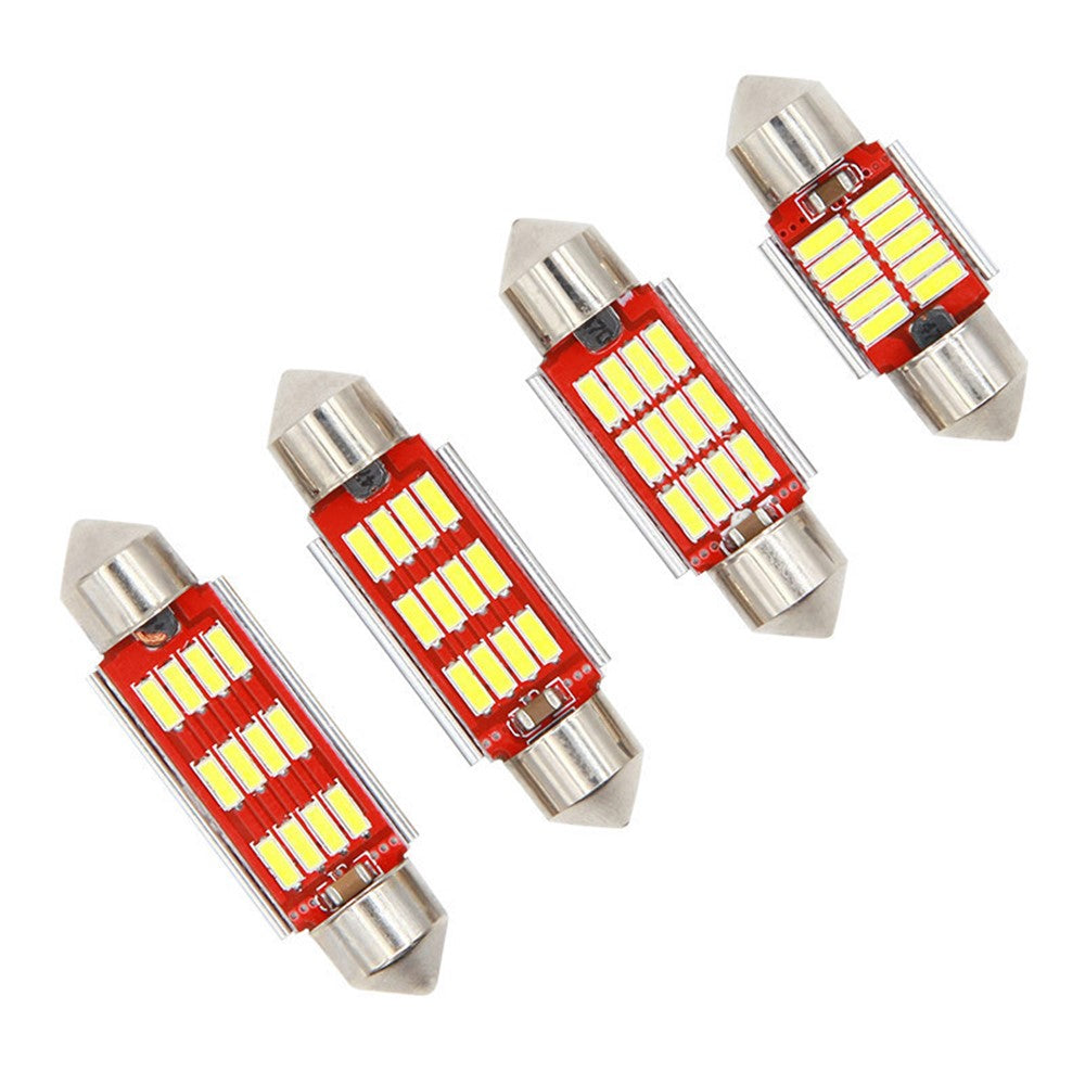 10 stk. LED-loftlamper til bilinteriør, læselys, 160 LM 6000 K, auto-rum, kuppellampe