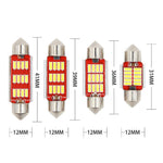 10 stk. LED-loftlamper til bilinteriør, læselys, 160 LM 6000 K, auto-rum, kuppellampe